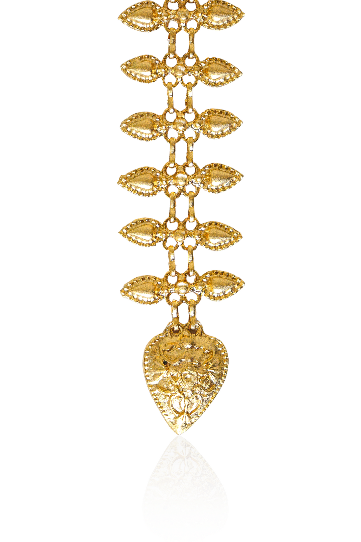 Gold Zipper Necklace