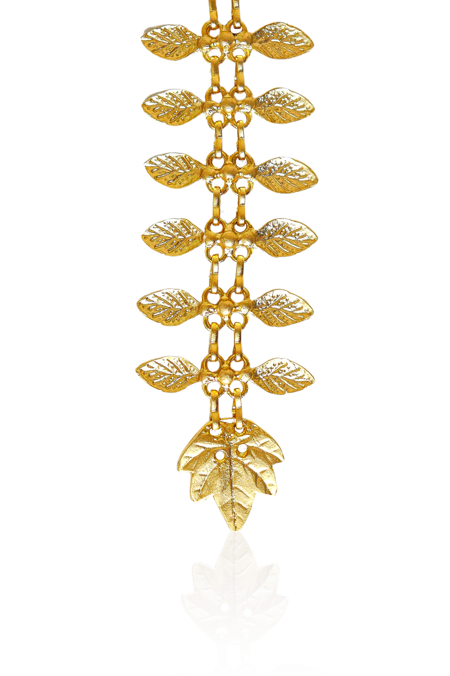 Gold Zipper Necklace