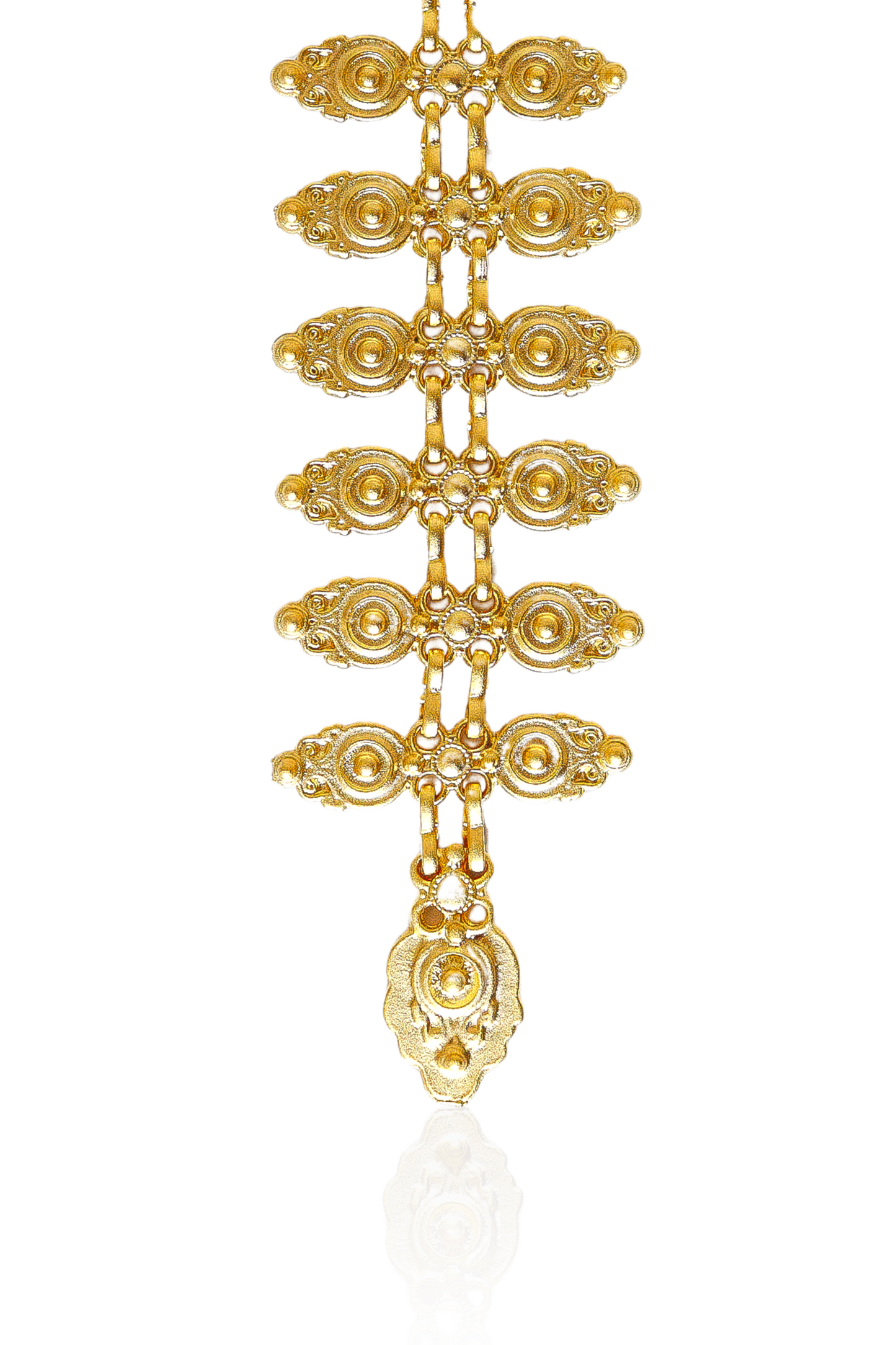 Gold Zipper Necklace