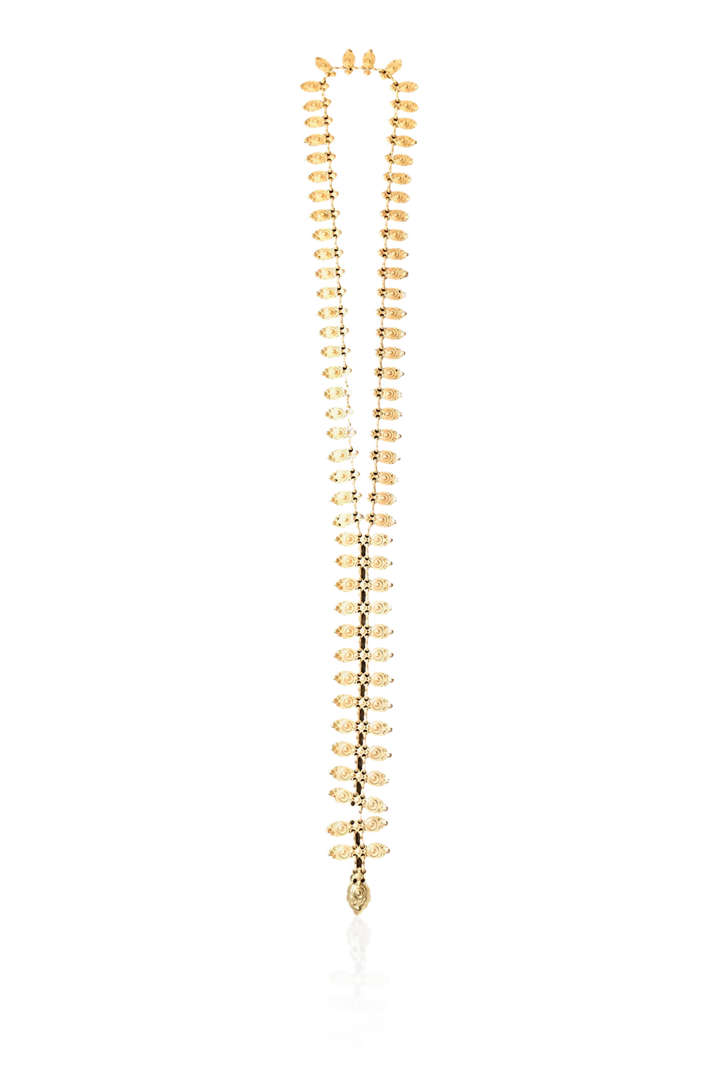 Gold Zipper Necklace