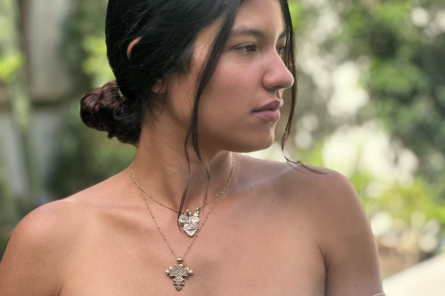Hearts of Gold Necklace