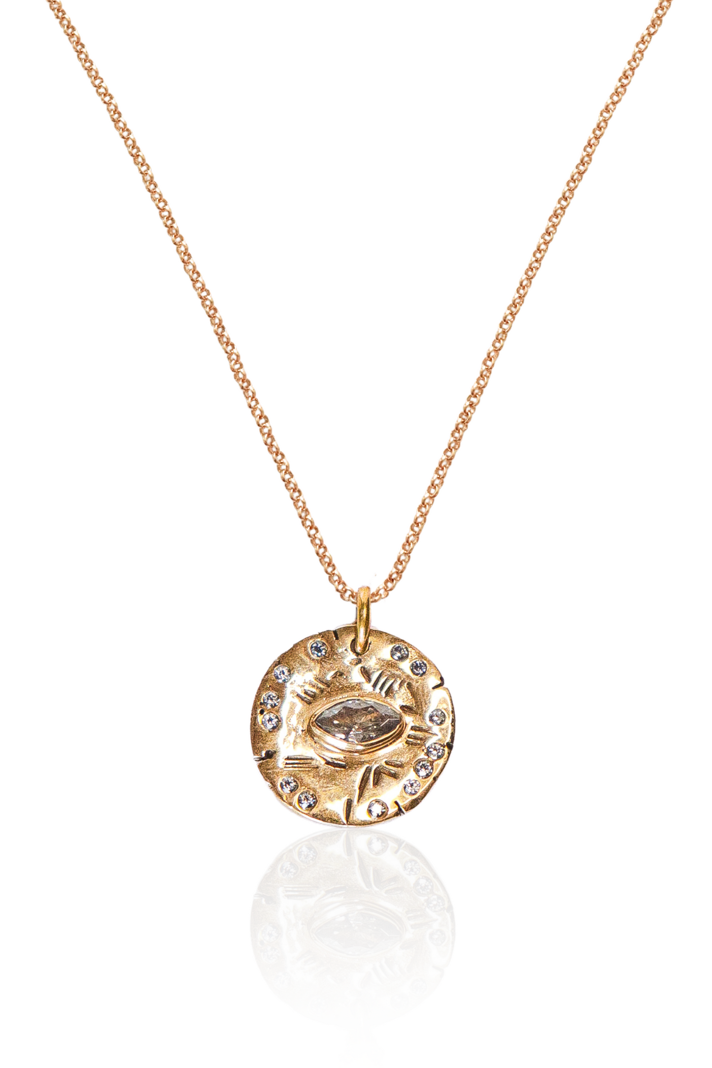 Evil Eye Crystal Necklace