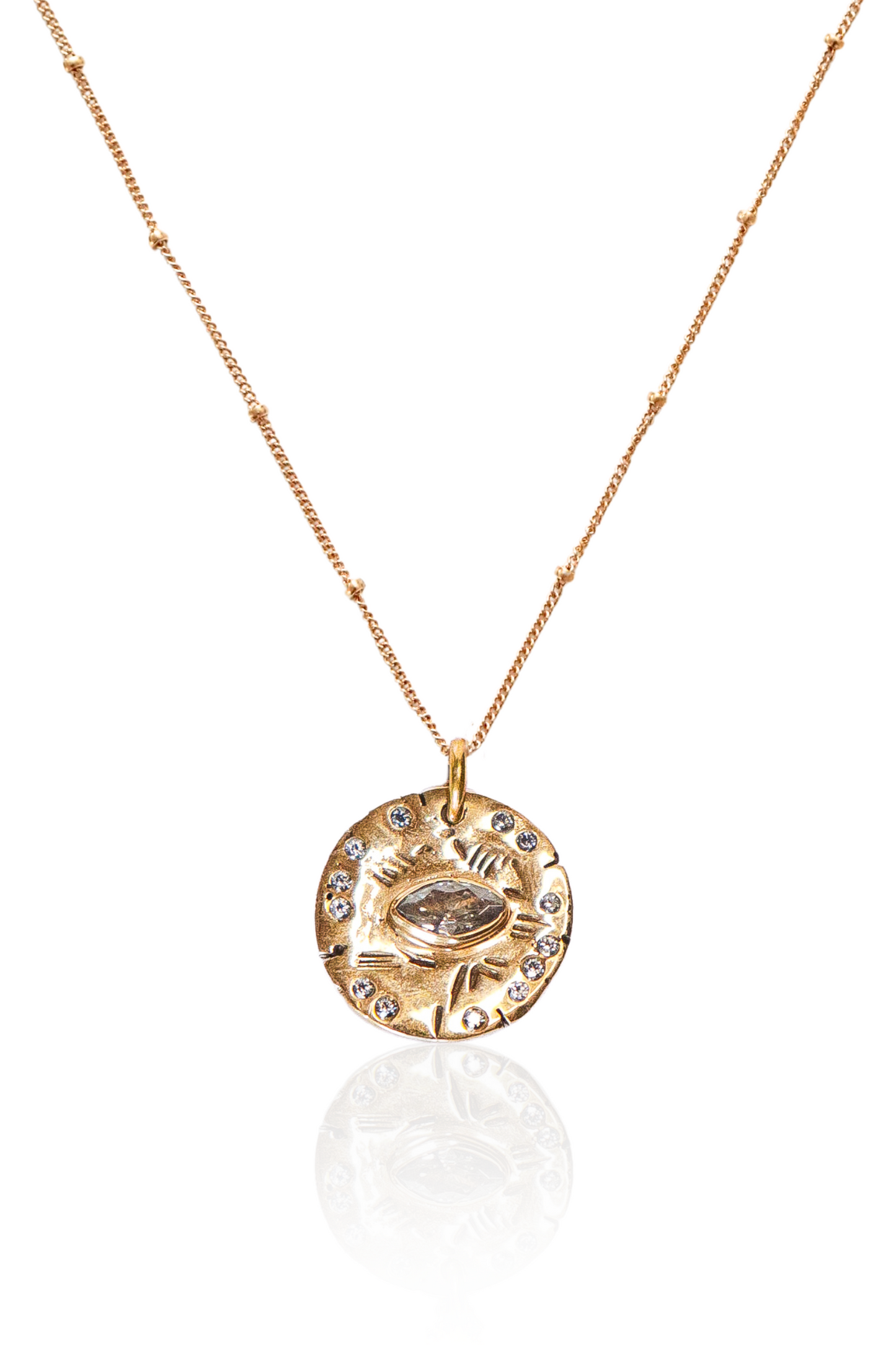 Evil Eye Crystal Necklace
