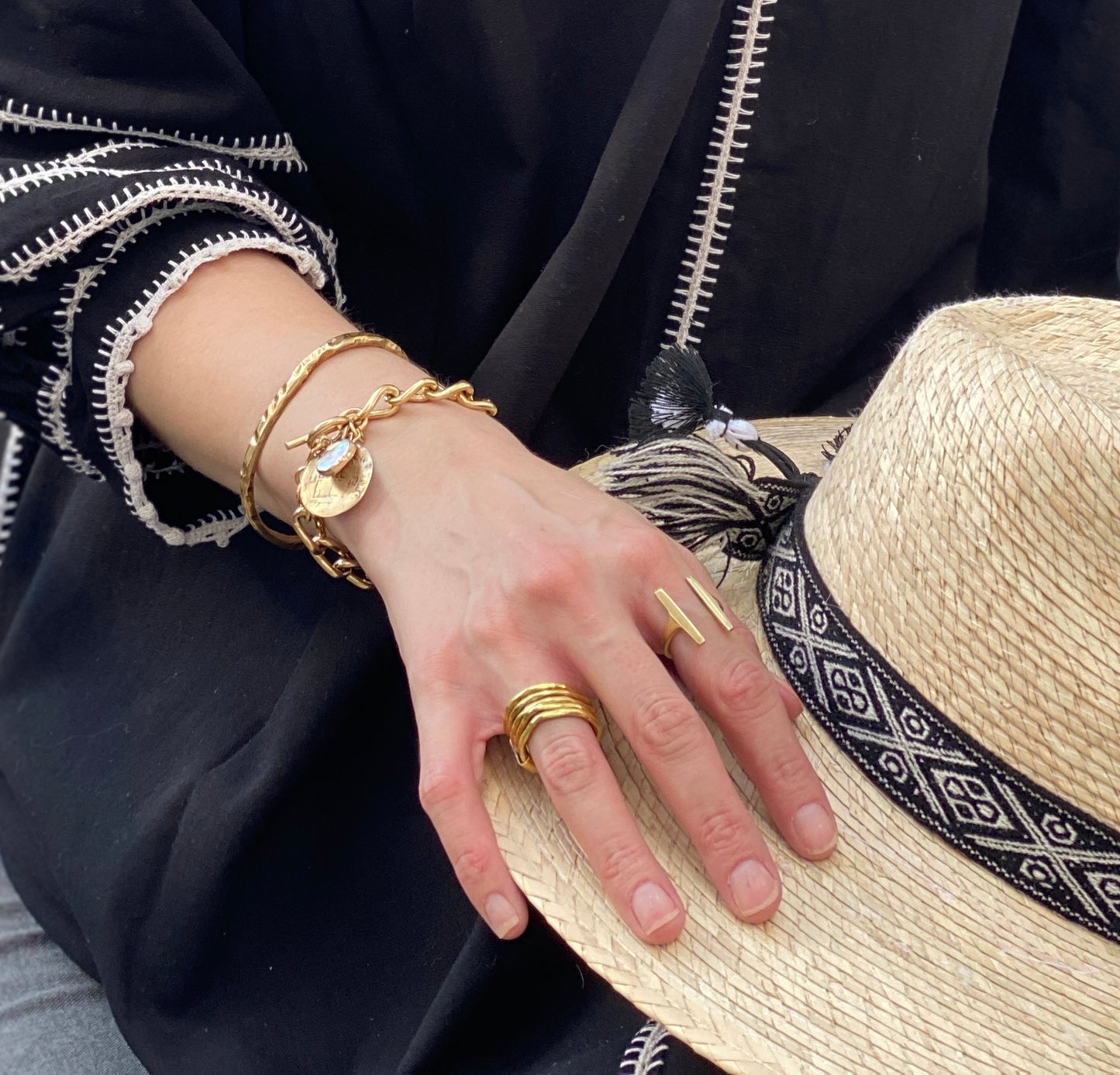 Double Bar Ring