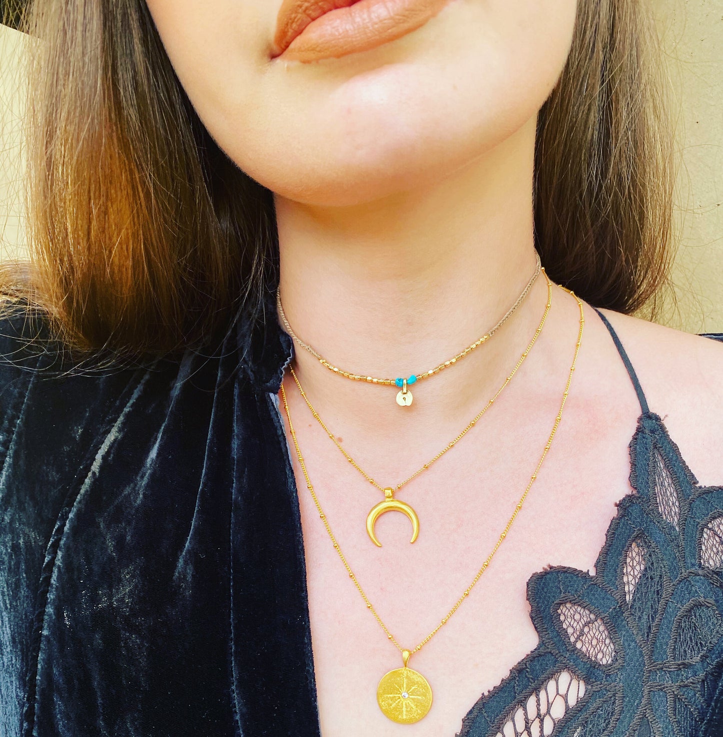 Crescent Moon Necklace