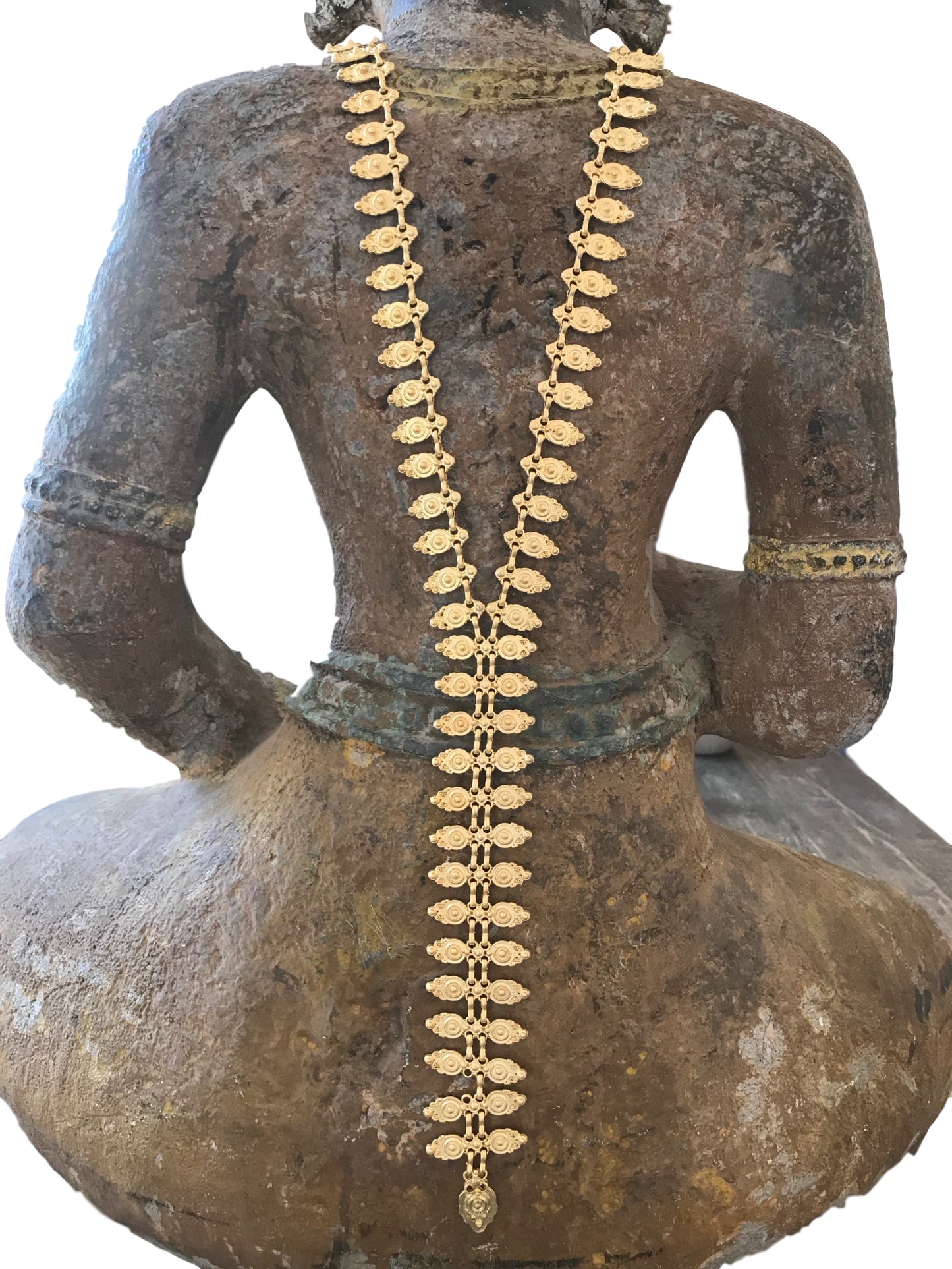 Gold Zipper Necklace