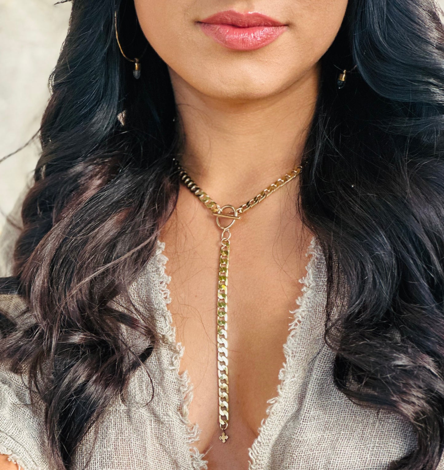 Lariat Chain Necklace