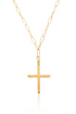 Simple Ethiopian Cross Necklace