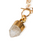 Crystal Quartz Gold Chain Necklace