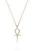 Ankh Satellite Chain Necklace