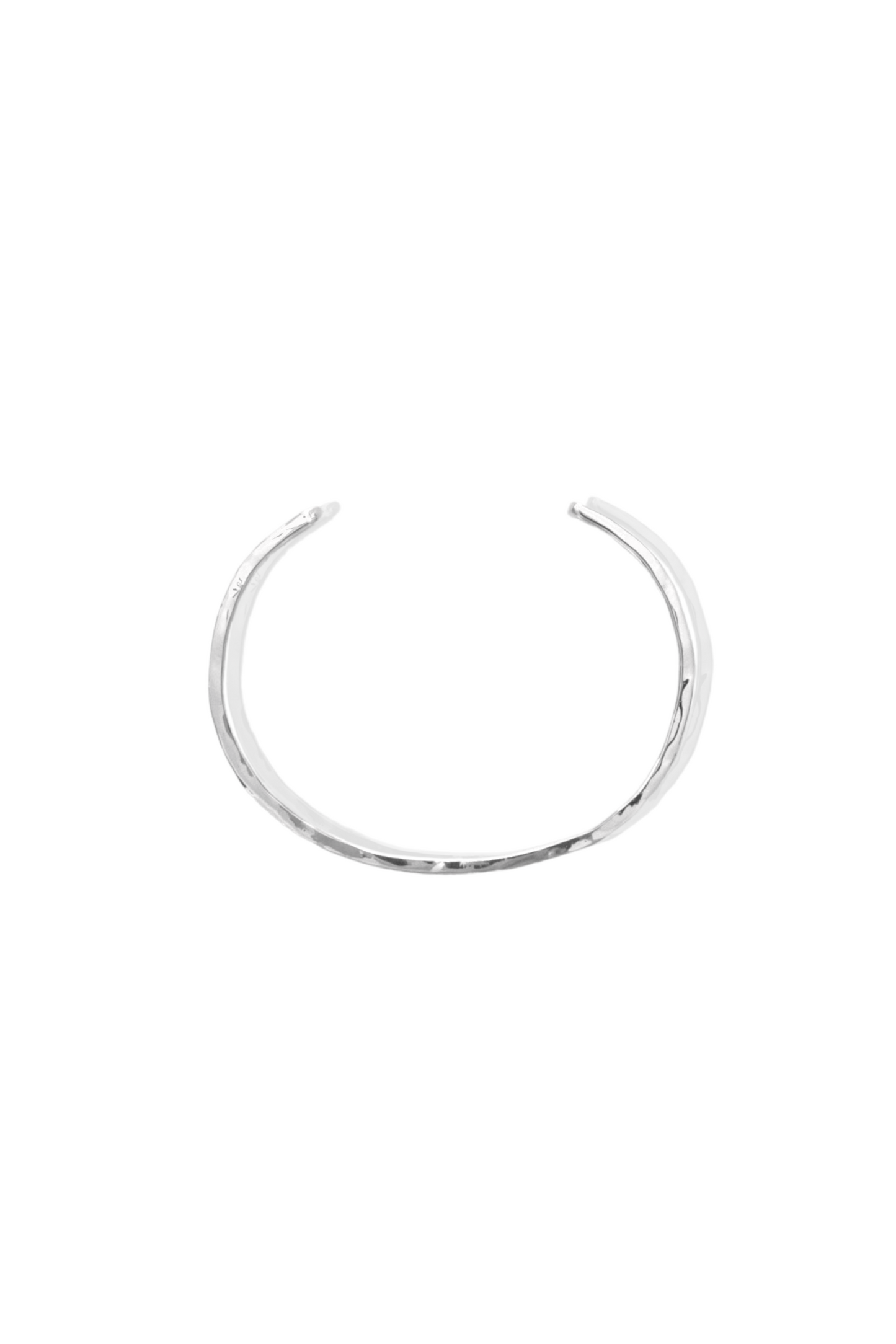 Hammered Simple Cuff Bracelet