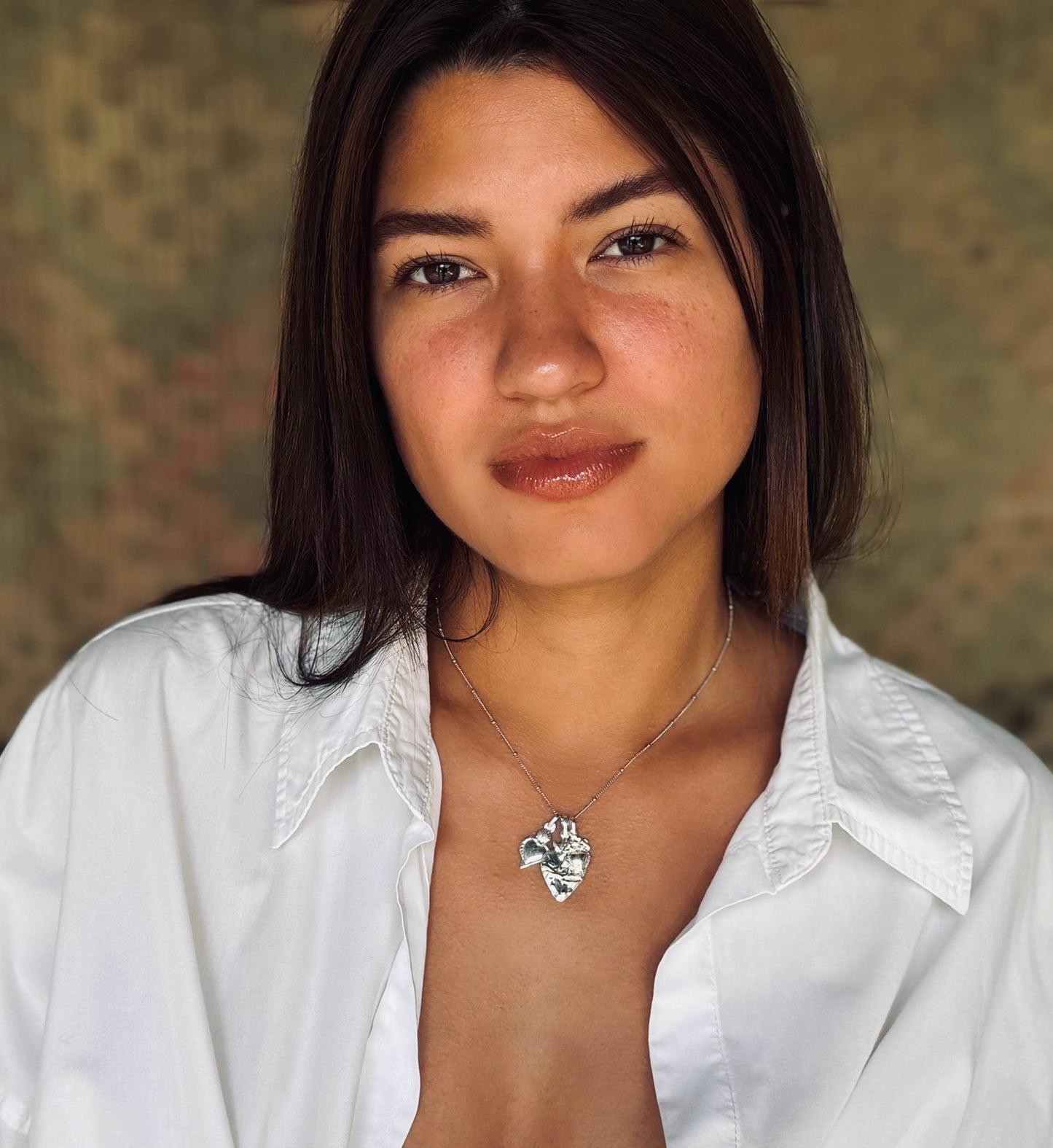 Hearts of Silver Necklace