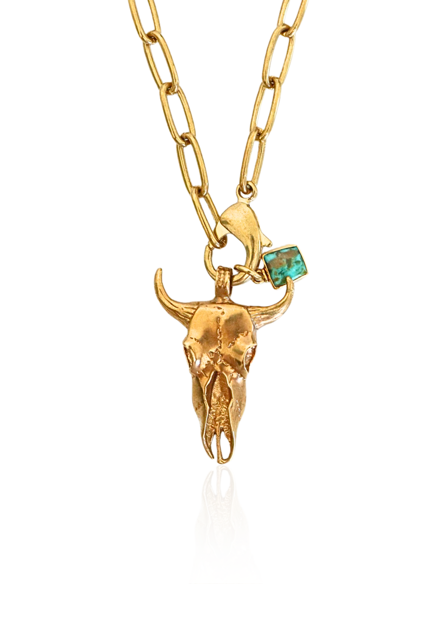 Lone Star Longhorn Necklace