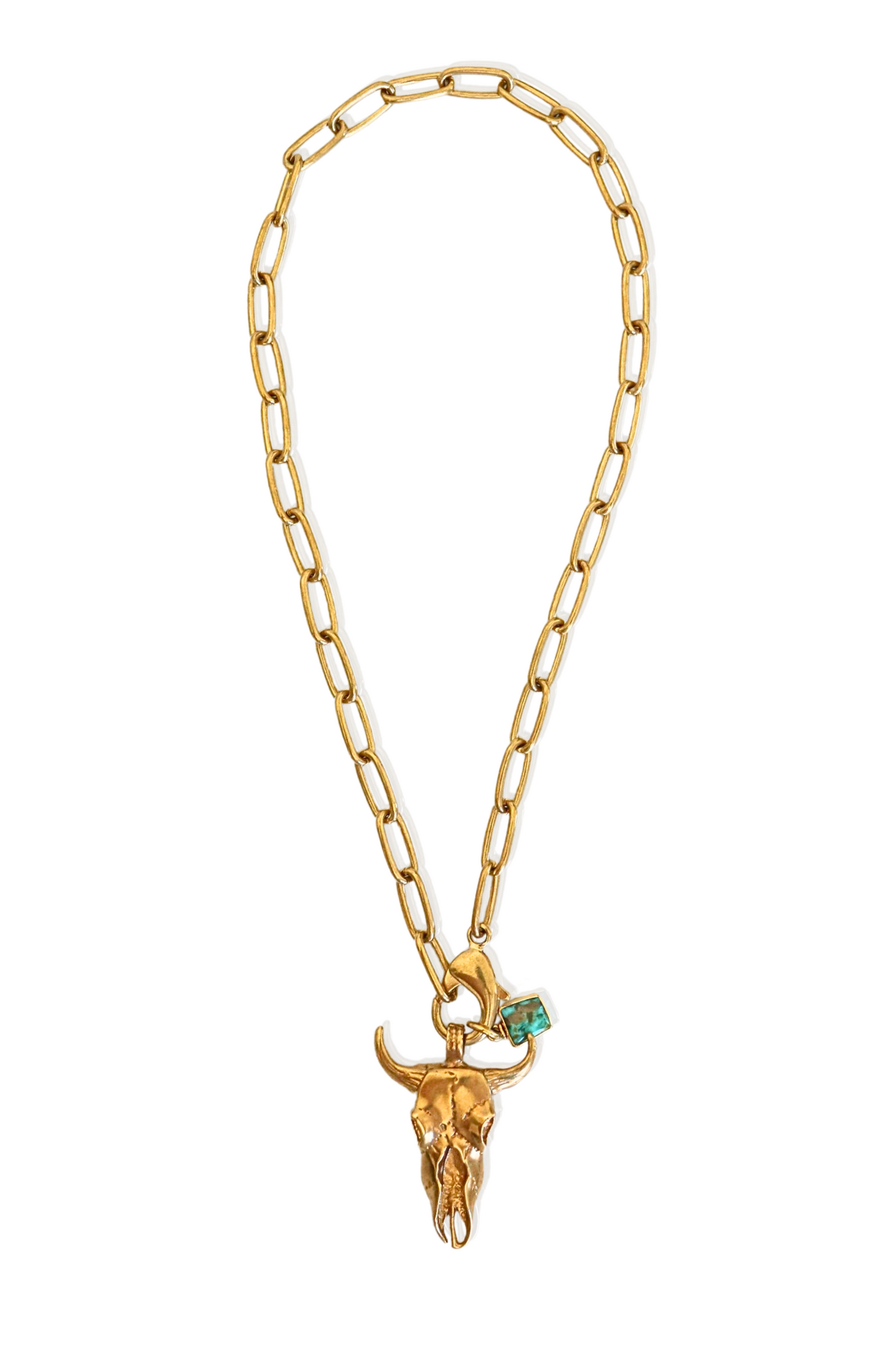 Lone Star Longhorn Necklace