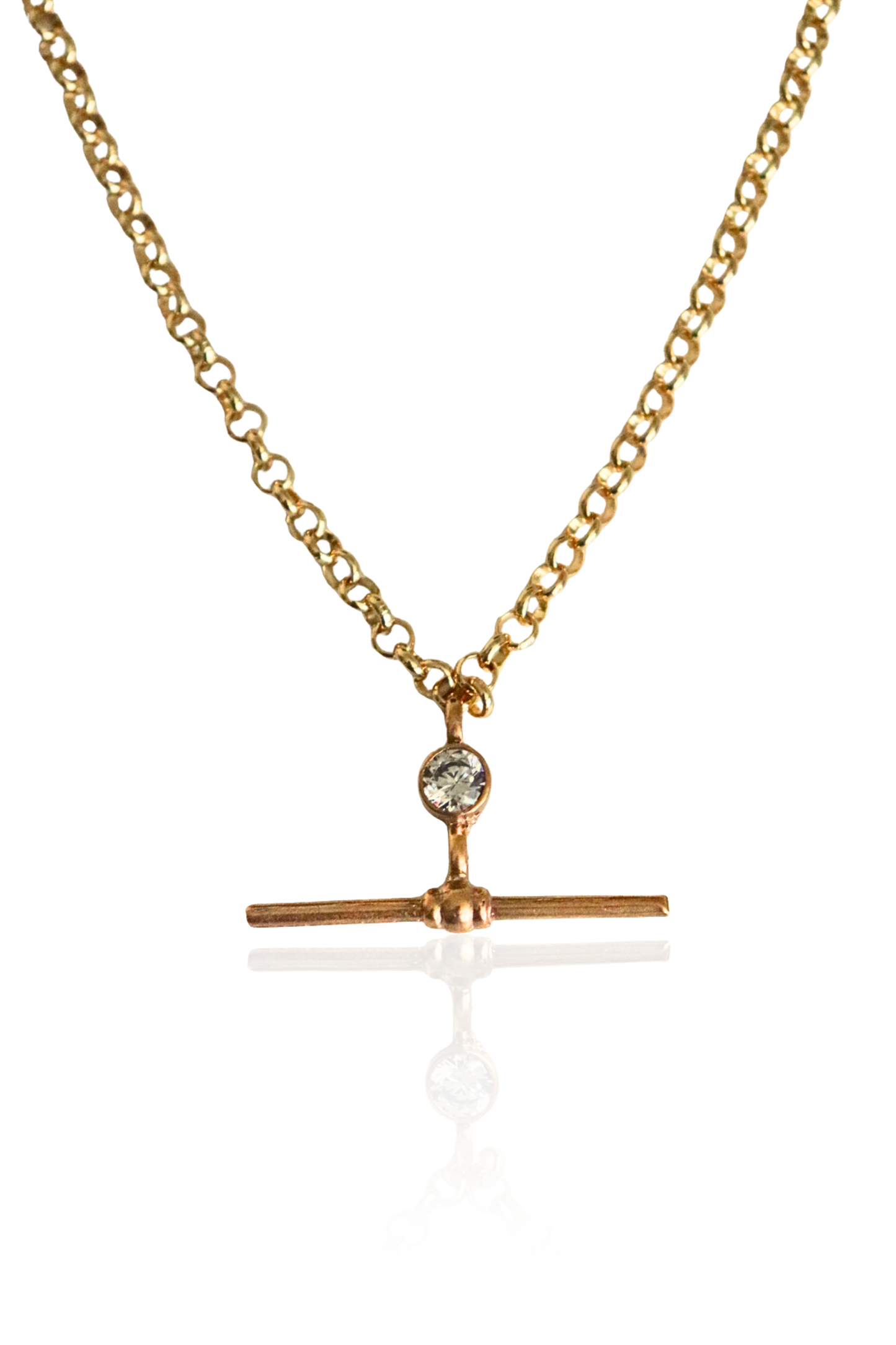 T-Bar Pendant Necklace