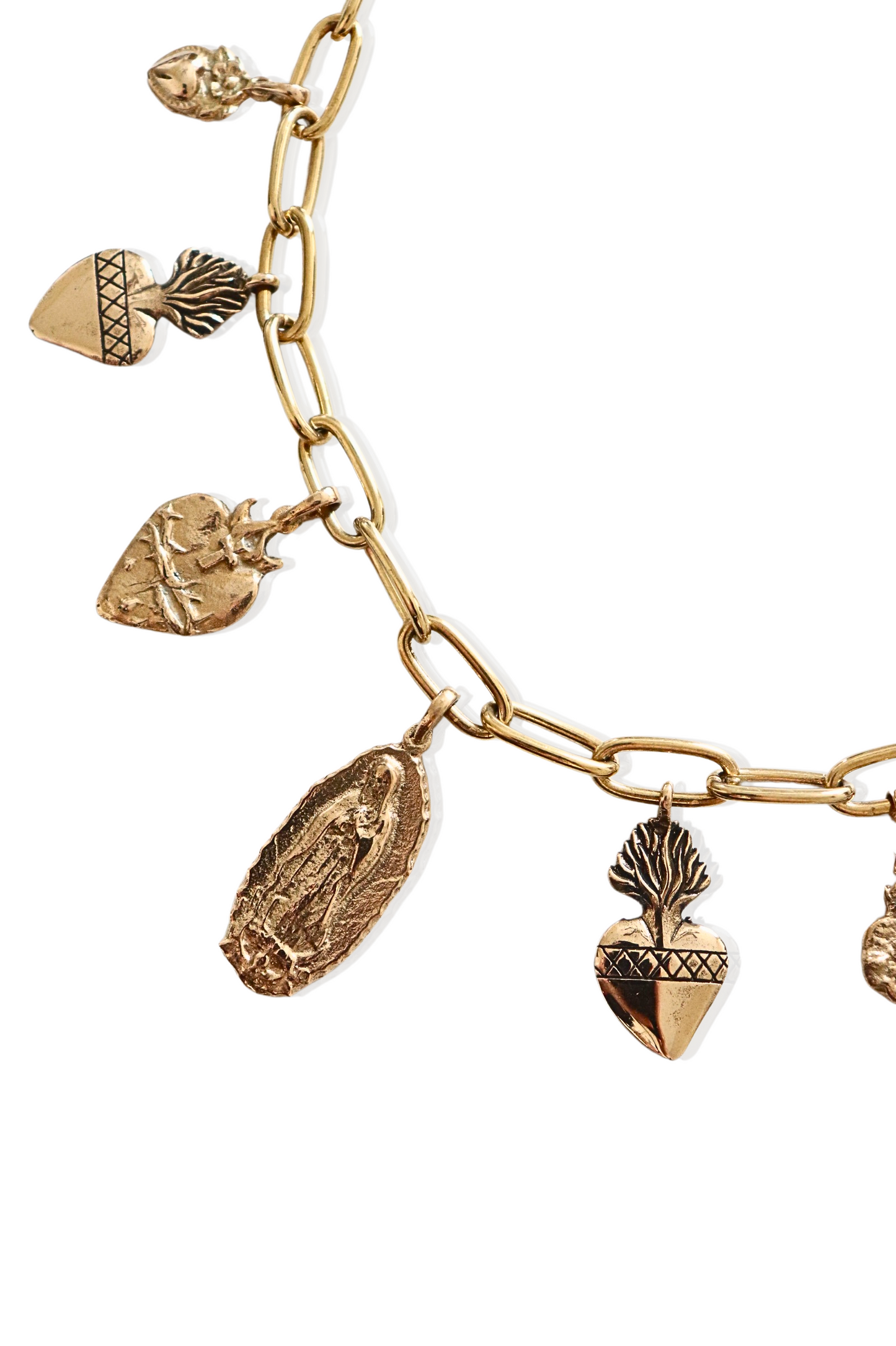 Virgin of Guadalupe Charm Necklace