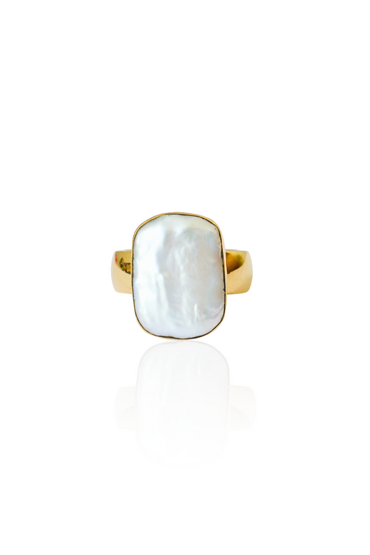 Pearl Statement Ring