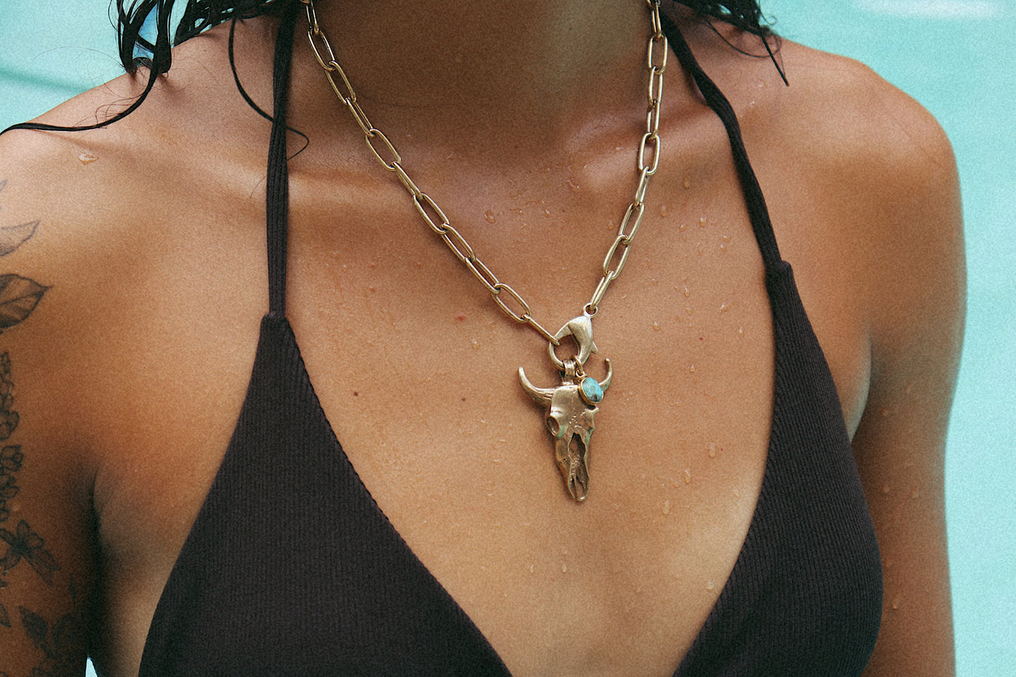 Lone Star Longhorn Necklace