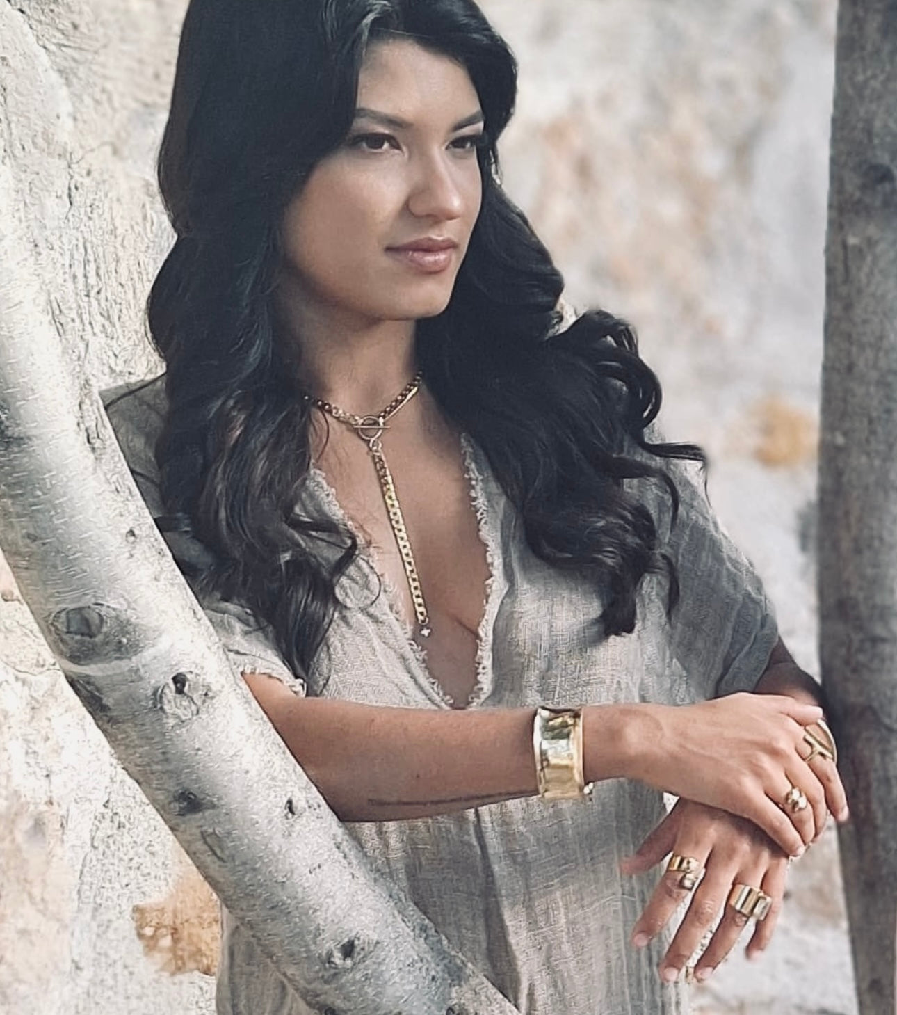 Lariat Chain Necklace