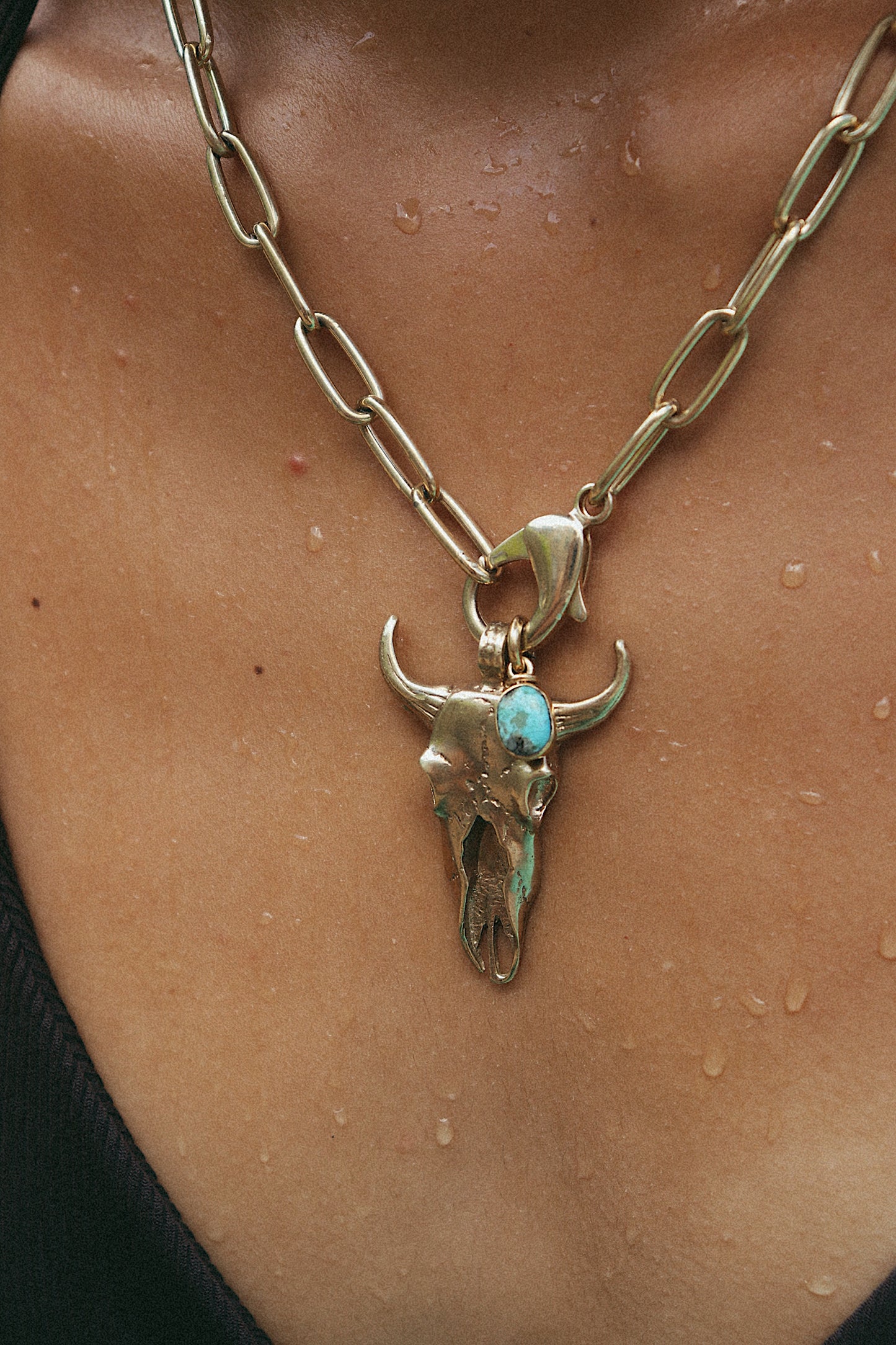 Lone Star Longhorn Necklace
