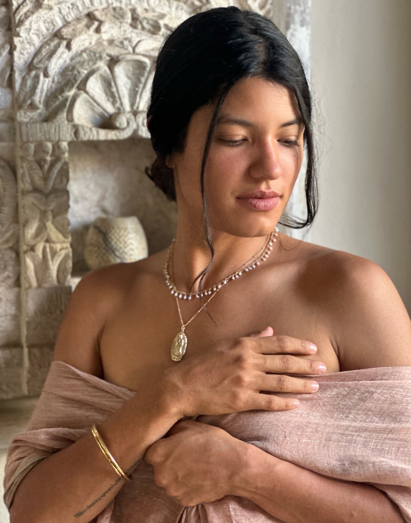 Dainty Pearl Necklace