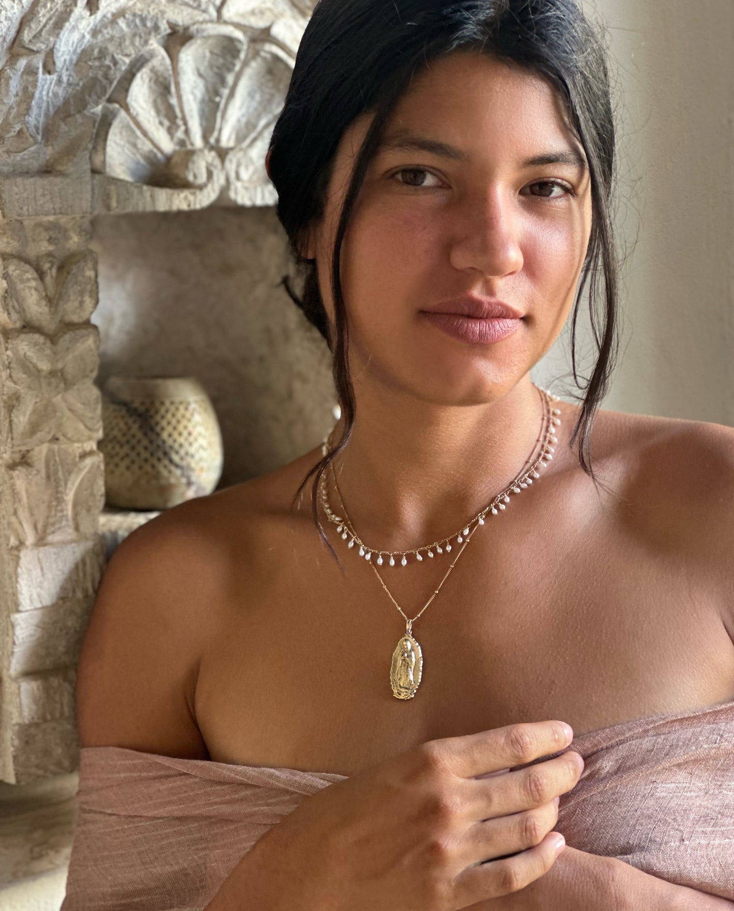 Dainty Pearl Necklace