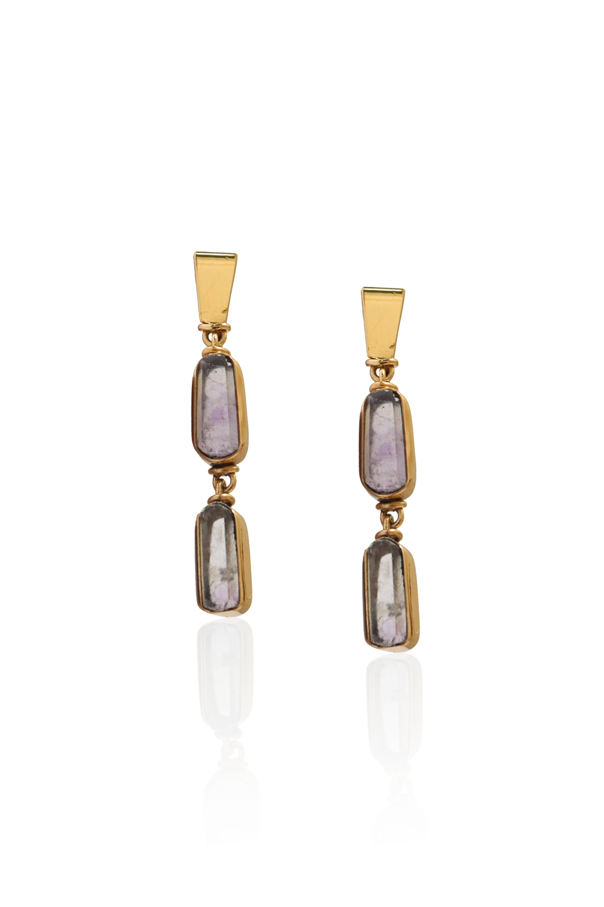Crystal Quartz Drop Earrings – Astrid Schumacher Designs