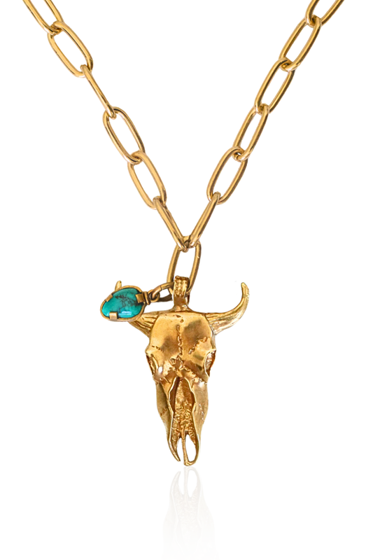 Lone Star Longhorn Necklace