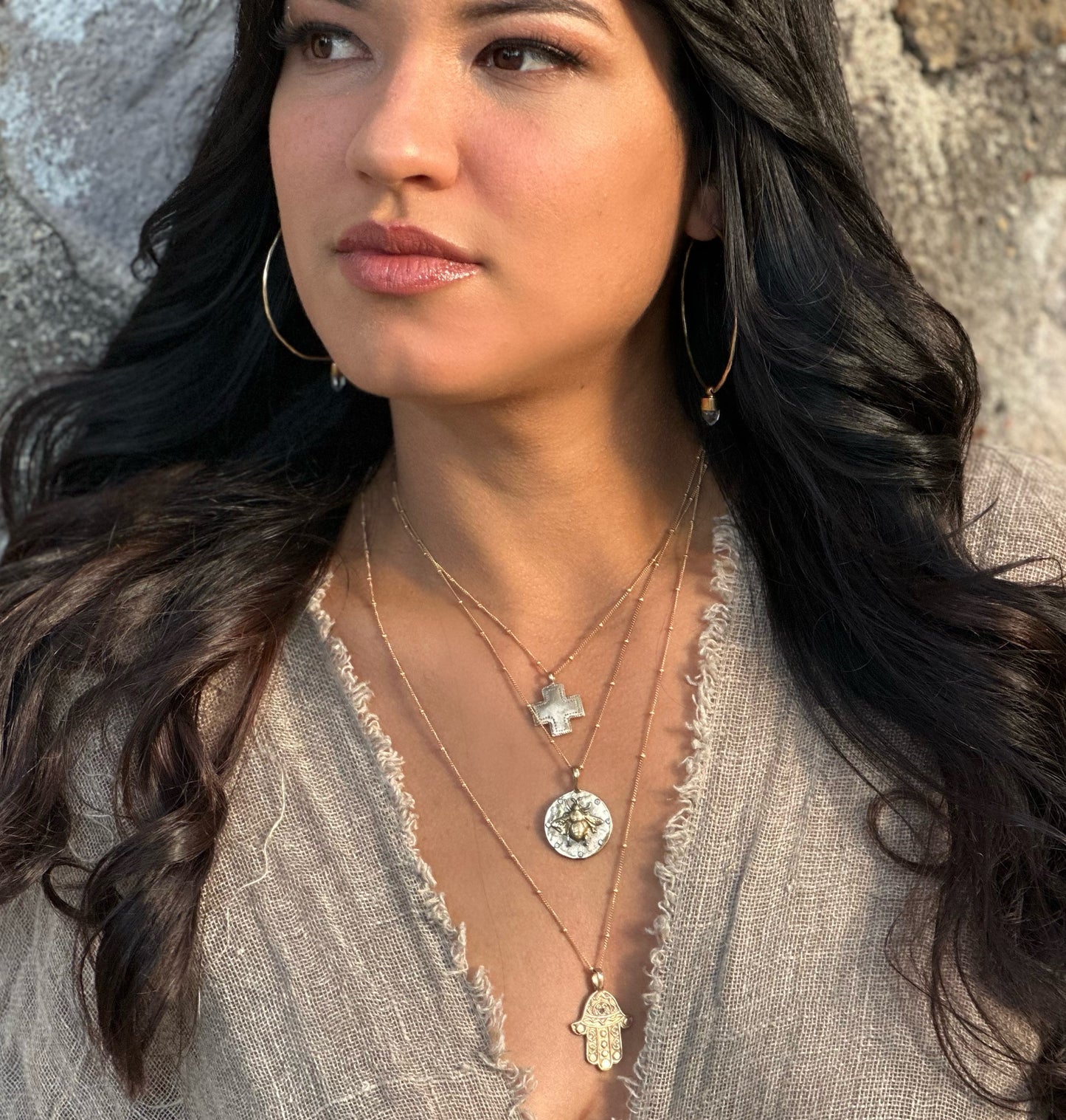 Aurelia Bee Necklace