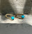 Stone Arch Studs Earrings Turquoise