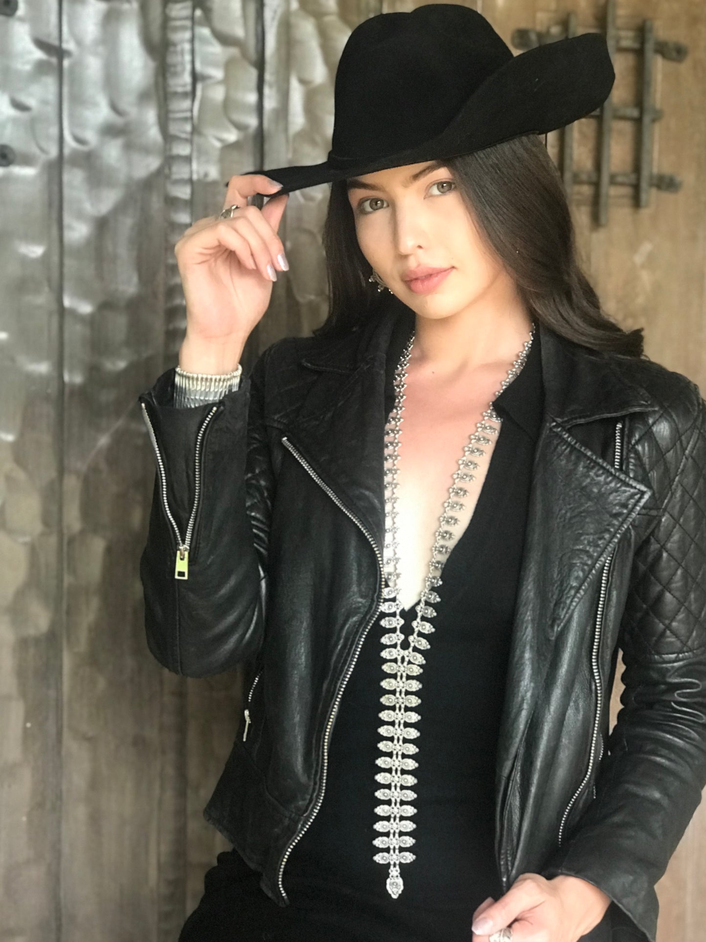 Silver Zipper Necklace