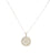 Mandala Coin Necklace