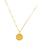 Mandala Coin Necklace